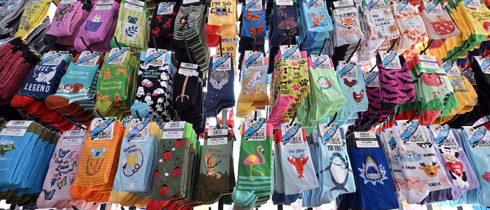 Ausgefallene Socken von Sock Atomica.