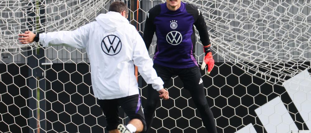 Der Stuttgarter Alexander Nübel wird aller Voraussicht nach in Zenica im Tor stehen.