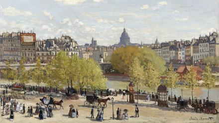 Claude Monet, Quai du Louvre, 1867 