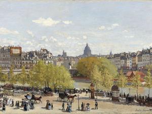 Claude Monet, Quai du Louvre, 1867 