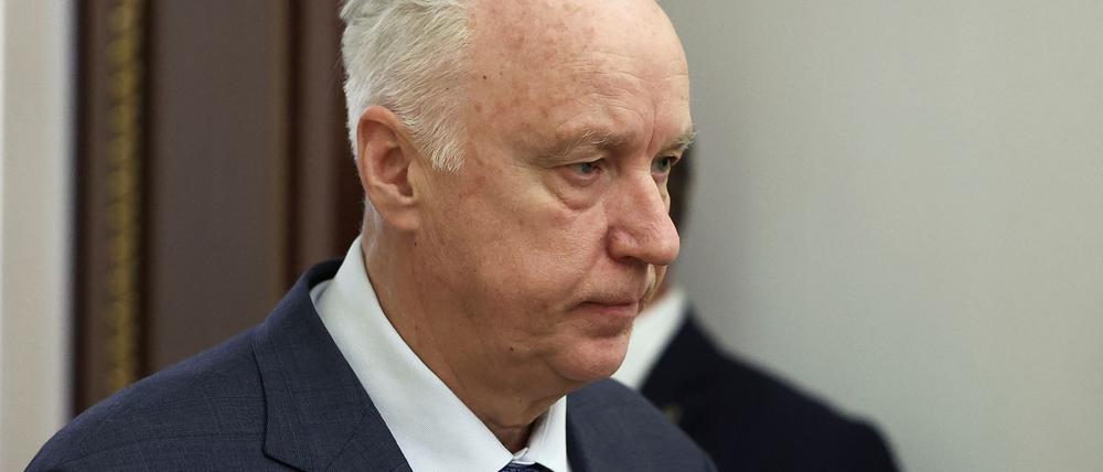 Der Chef des russischen Ermittlungskomitees, Alexander Bastrykin, kontrolliert in Russland die Untersuchungen besonders schwerer Verbrechen. (Archivbild)