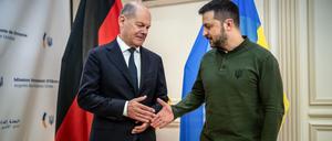 US-Präsident Biden kommt nicht nach Berlin. Dafür empfängt Scholz am Freitag einen anderen Besucher in Berlin. (Archivbild) 