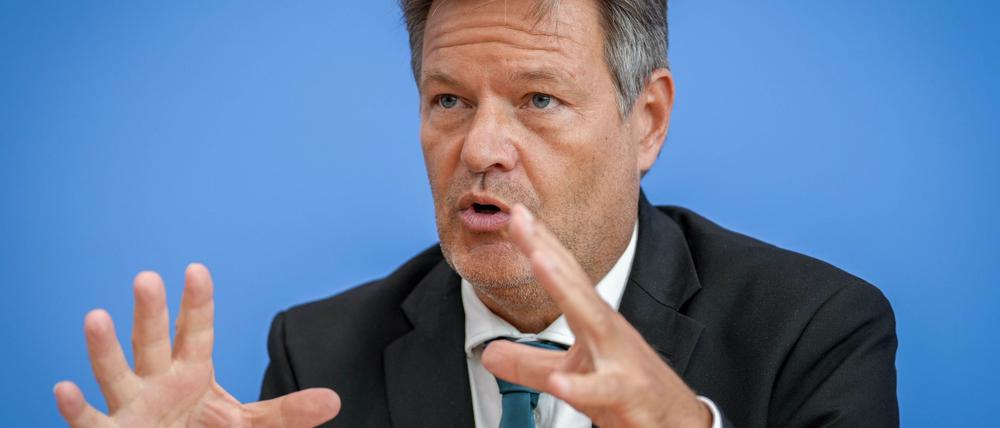 Bundeswirtschaftsminister Habeck fordert wegen der schwächelnden Wirtschaft eine konsequente Umsetzung des Wachstumspakets - das alleine reiche aber nicht.