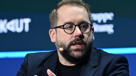 Paul Ronzheimer, stellvertretender Chefredakteur der «Bild», spricht bei den 31. Österreichischen Medientage am Ersten Campus. 