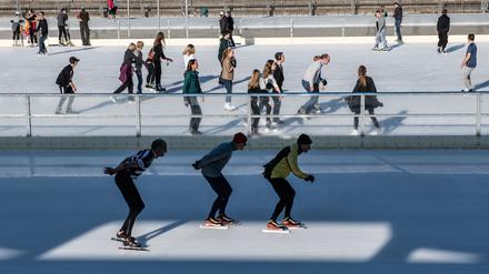 Die meisten Eisstadien in Berlin öffnen im kommenden Winter. Archivbild