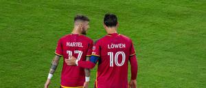 Als Marcel Hartel (l) zu St. Louis kam, war Eduard Löwen schon da.
