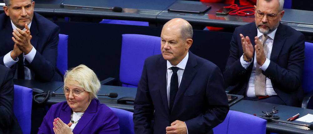 Bundeskanzler Olaf Scholz.