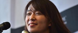 Die südkoreanische Schriftstellerin Han Kang