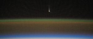 Mit etwas Glück ist der Komet bereits am Freitagabend zu sehen. 