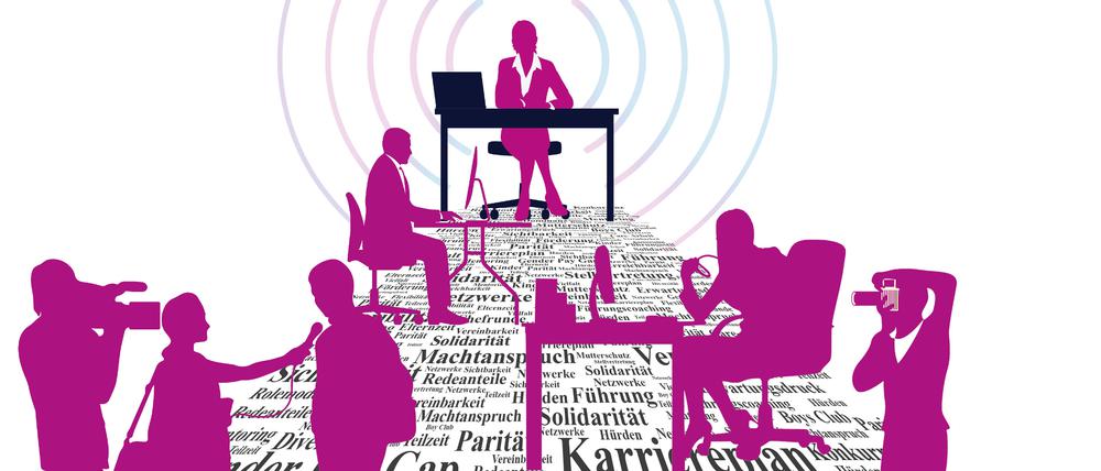 Das Titelbild der Studie über „Führungsfrauen in den Medien“
