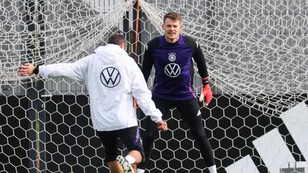 Bei Deutschlands Torhüter Alexander Nübel ist die Vorfreude groß auf sein Länderspiel-Debüt.