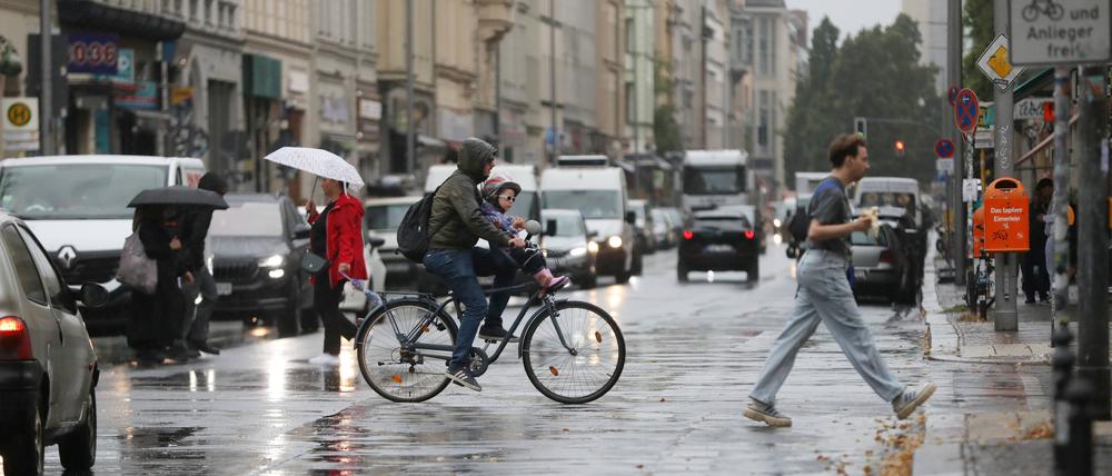 Die Oranienstraße in Berlin-Kreuzberg.