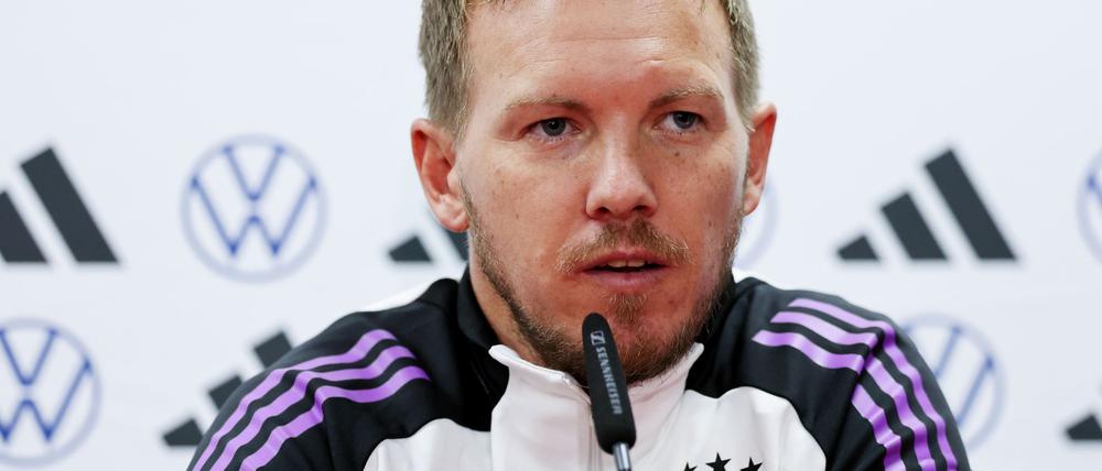 Von Julian Nagelsmann gab es in Zenica klare Worte an Torwart Bernd Leno.