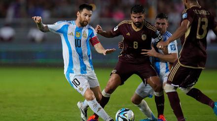 Kapitän Lionel Messi kehrte nach einer Verletzungspause in die Nationalmannschaft zurück.
