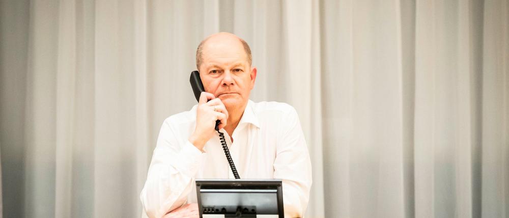 Die Mehrheit der Deutschen ist für ein Telefonat von Bundeskanzler Olaf Scholz (SPD) mit dem russischen Präsidenten Wladimir Putin. 