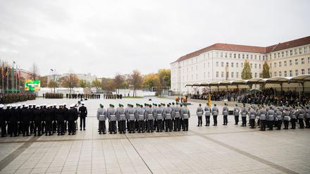 Der Große Paradeplatz im Bendlerblock wird bebaut (Archivbild). 
