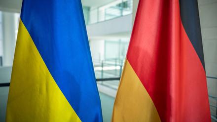 Der ukrainische Präsident Selenskyj ist in Deutschland zu Besuch.