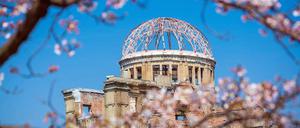Friedensdenkmal in Hiroshima: die Atombombenkuppel. 
