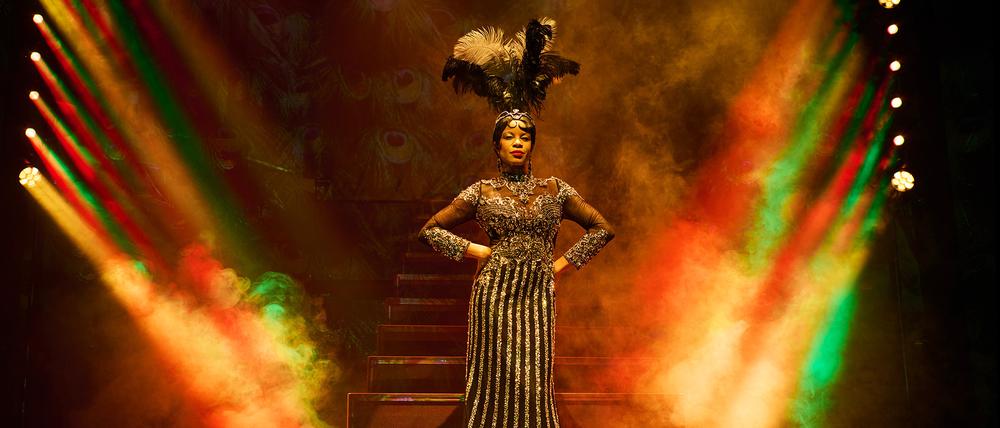 Nicolle Rochelle als Josephine Baker im Wintergarten