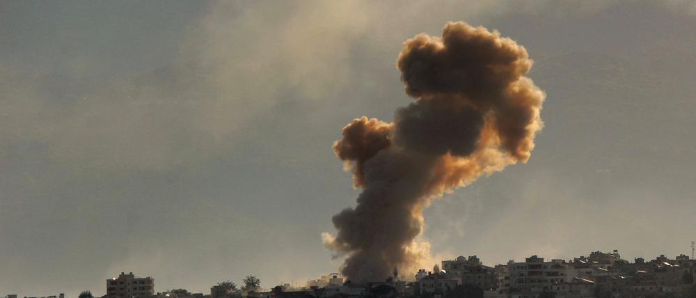 Zwei Soldaten der libanesischen Streitkräfte sollen durch einen israelischen Angriff getötet worden sein. (Archiv)