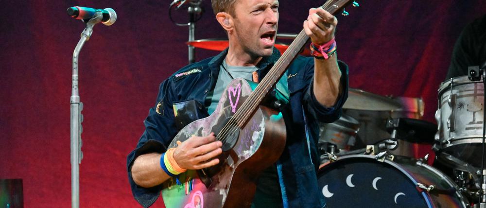 Das neue Album der Band Coldplay ist auf Platz eins der deutschen Album-Charts. (Archivbild)