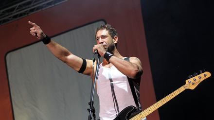 „Evil“ Jared Hasselhoff, Bassist der Bloodhound Gang (Archivbild)
