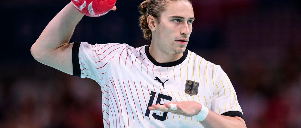 Rückraumspieler Juri Knorr sieht andere Länder beim nächsten WM-Turnier sportlich noch vor Deutschland.
