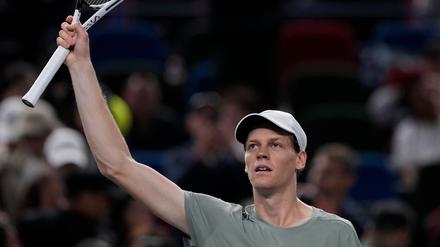 Jannik Sinner erreicht das Finale von Shanghai.