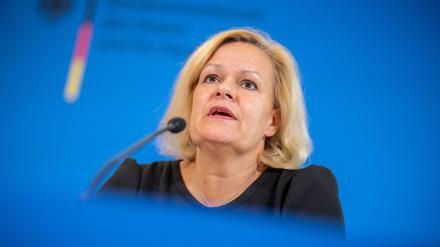 Innenministerin Faeser will die EU-Asylreform zügig umsetzen (Archivbild).