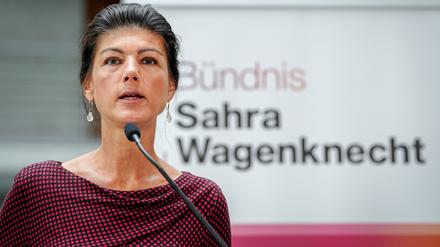 Sahra Wagenknecht ist mit ihrem Bündnis weiter im Aufwind.