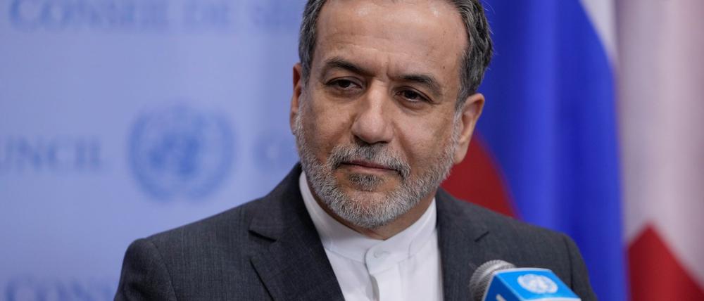 Der Iran sieht keinen Grund für neue EU-Sanktionen - denn Raketenlieferungen an Russland dementiert die Führung in Teheran. (Archivbild)