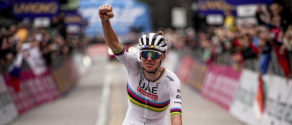 Tadej Pogacar ließ den Konkurrenten bei der Lombardei-Rundfahrt keine Chance.