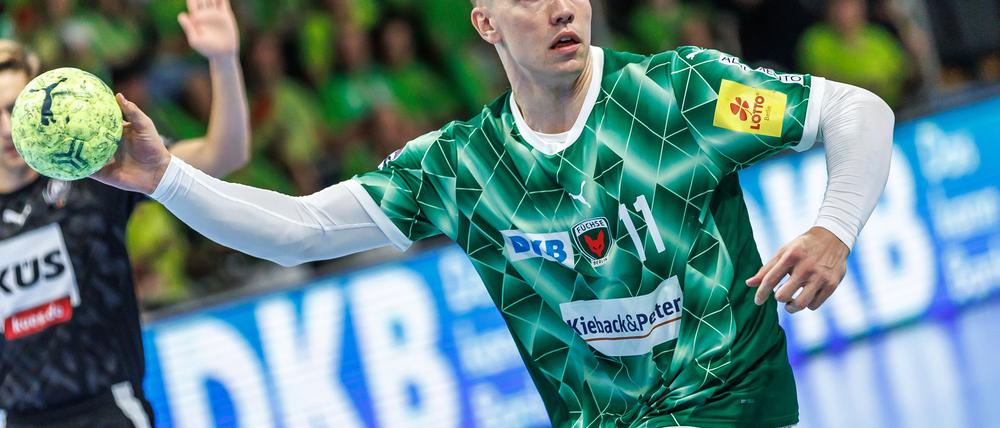 Rückraumspieler Lasse Andersson war gegen die Löwen bester Schütze der Berliner.
