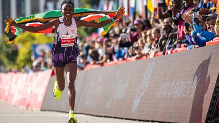 Siegerin Ruth Chepngetich.