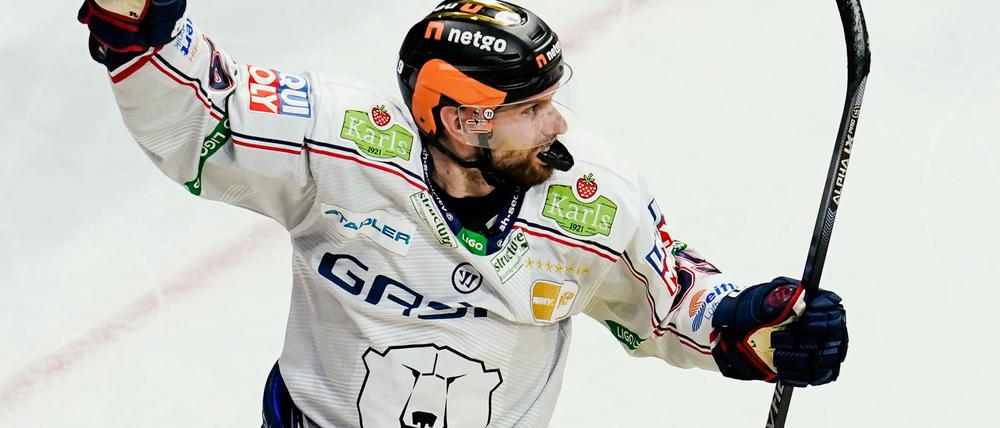 Zach Boychuk steuerte zwei Tore zum Sieg der Eisbären in Frankfurt bei.