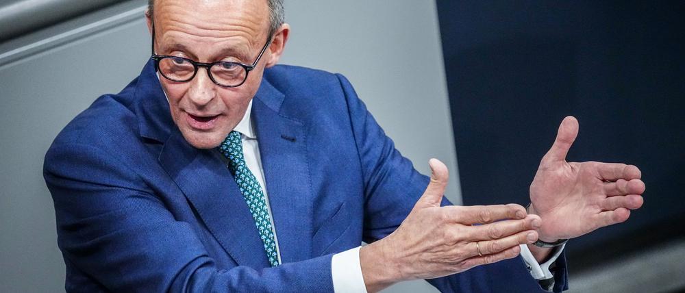 Friedrich Merz zieht für Gespräche mit dem BSW Grenzen. (Archivfoto)