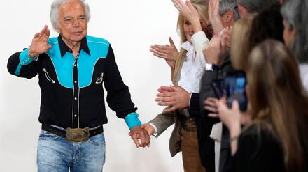 Designer Ralph Lauren wird 85 Jahre alt. (Archivbild)