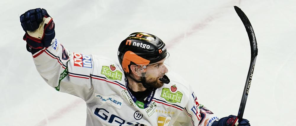 Zach Boychuk erzielte zwei Treffer für die Eisbären in Frankfurt.