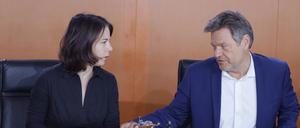 Annalena Baerbock und Robert Habeck (Grüne). 