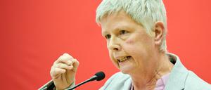 Bundesgeschäftsführerin und Ex-Landesvorsitzende Katina Schubert wendet sich gegen Antisemitismus in jeder Form. (Archivbild)