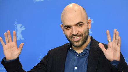 Inoffiziell zu Gast. Der italienische Publizist Roberto Saviano.
