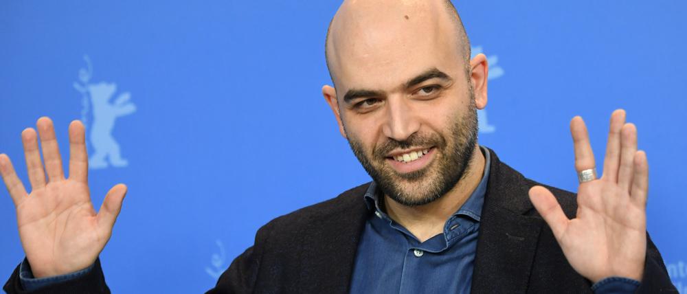 Inoffiziell zu Gast. Der italienische Publizist Roberto Saviano.