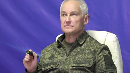 Der russische Verteidigungsminister Andrej Beloussow.