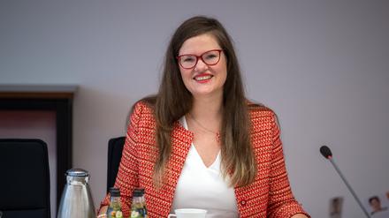 Jouleen Gruhn, Landtagsabgeordnete des Brandenburger BSW.