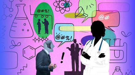 Vor allem Wissenschaftler:innen, die ihre Ergebnisse im Netz teilen, werden von mitunter beschimpft und bedroht. 