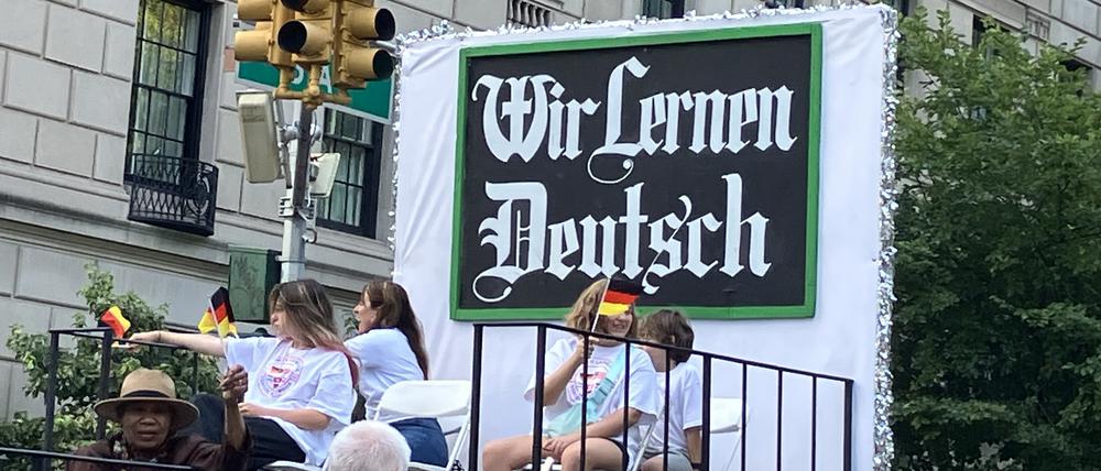 Deutsch-Amerikaner bei der Steuben-Parade 2024 in New York
