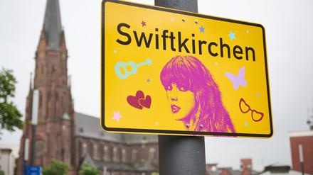 Im Rahmen der Konzerte des Weltstars hatte die Stadt kurzerhand einige Ortsschilder geändert. (Archivbild)