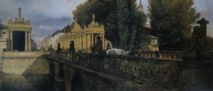 „Die Königsbrücke“ von Eduard Gaertner, 1835