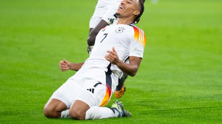 Matchwinner Jamie Leweling traf zweimal ins Tor, ein Treffer zählte.