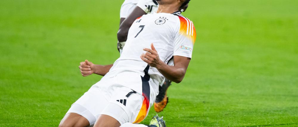 Matchwinner Jamie Leweling traf zweimal ins Tor, ein Treffer zählte.